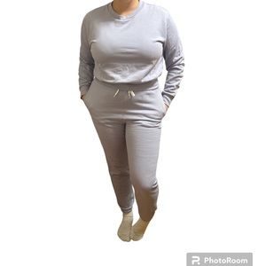 🛍️ Aritzia Perfect loungewear 3 piece outfit size M color Lilac